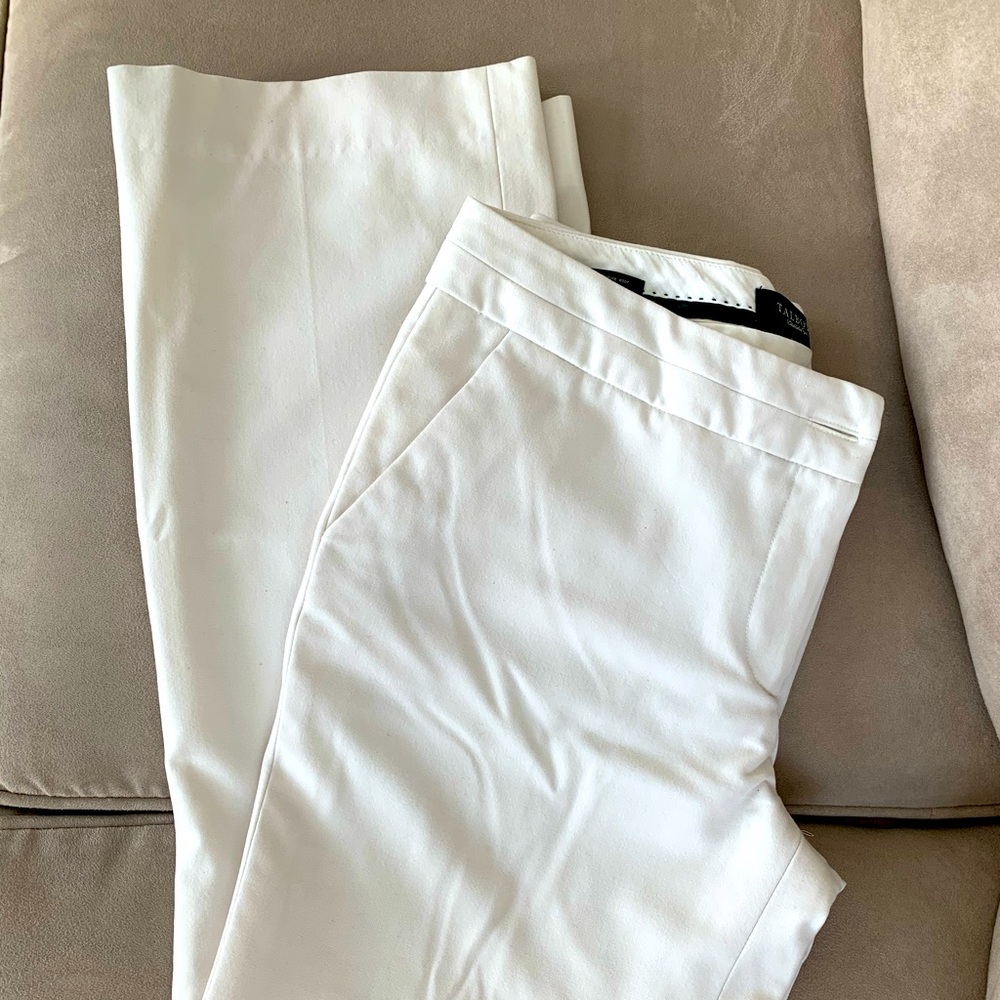Talbots cream pants